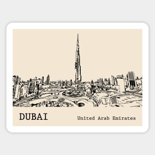 Dubai United Arab Emirates Magnet